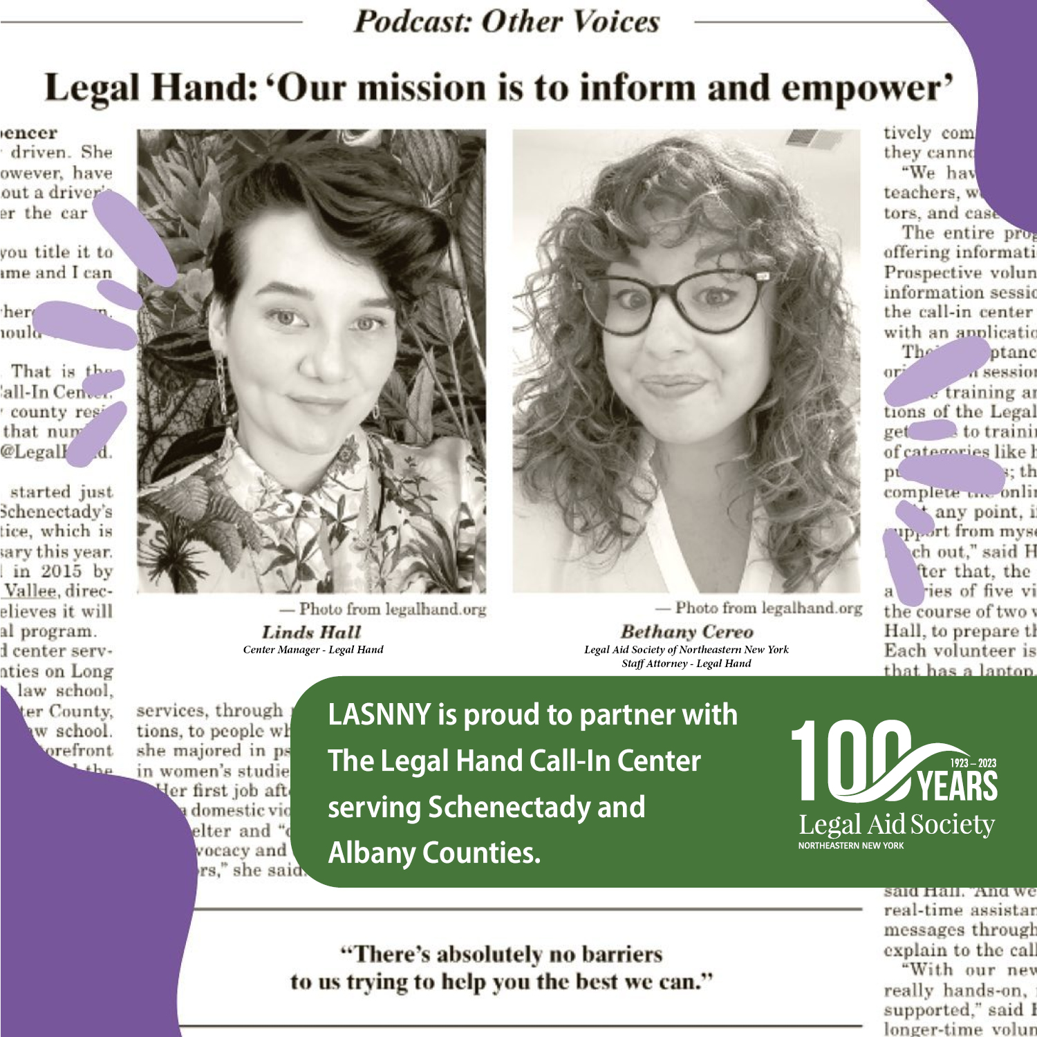 Other Voices podcast graphic